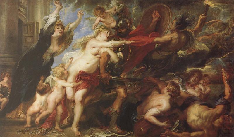 Peter Paul Rubens The moral of the outbreak of war china oil painting image